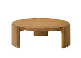 Poltimore Walnut Round Coffee Table - Ornate Home