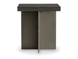 Polus Zeno/Graphite Side Table - Ornate Home
