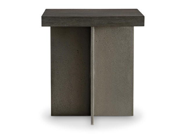 Polus Zeno/Graphite Side Table - Ornate Home