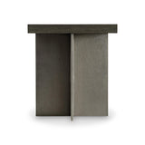 Polus Zeno/Graphite Side Table - Ornate Home
