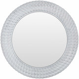 Polverigi Round White Mirror - Clearance - Ornate Home
