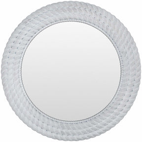 Polverigi Round White Mirror - Clearance - Ornate Home