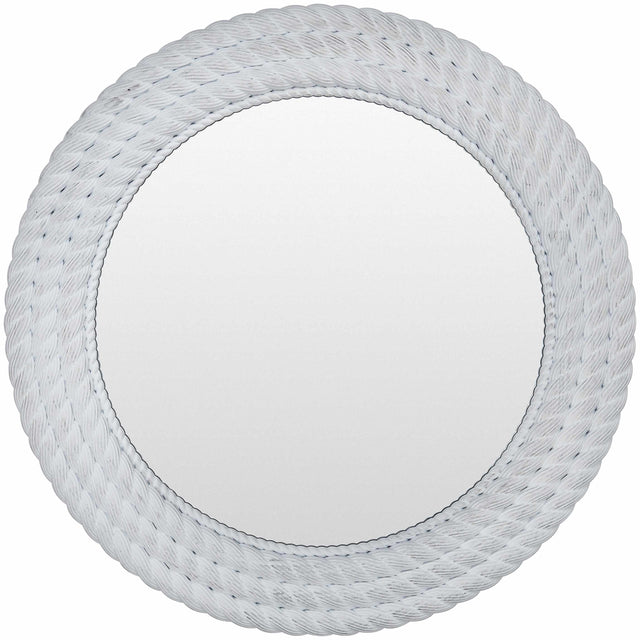 Polverigi Round White Mirror - Clearance - Ornate Home