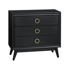 Pomeroy Black Chest - Ornate Home