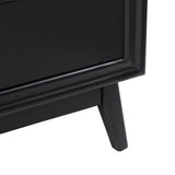 Pomeroy Black Chest - Ornate Home
