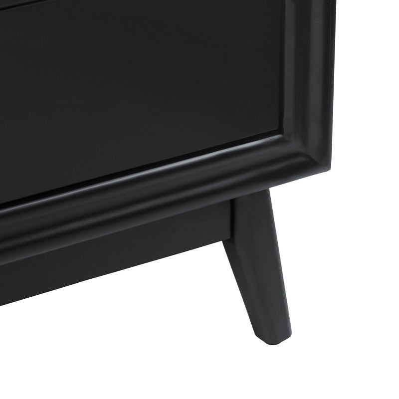 Pomeroy Black Chest - Ornate Home