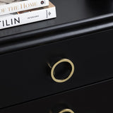 Pomeroy Black Chest - Ornate Home
