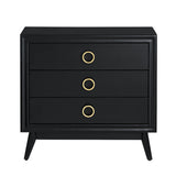 Pomeroy Black Chest - Ornate Home