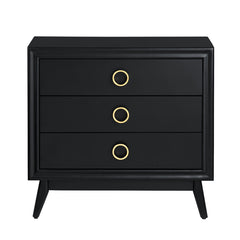 Pomeroy Black Chest - Ornate Home