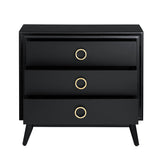Pomeroy Black Chest - Ornate Home