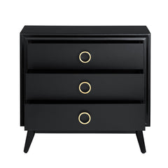 Pomeroy Black Chest - Ornate Home