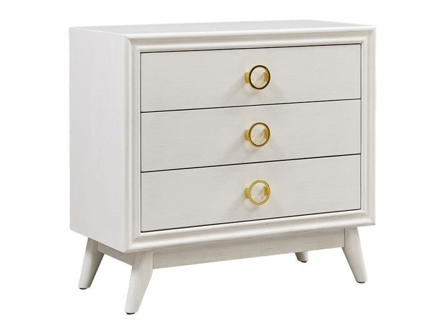 Pomeroy White İvory Chest - Ornate Home