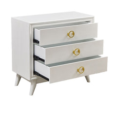 Pomeroy White İvory Chest - Ornate Home