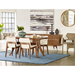 Pommel Brown Bench - Ornate Home