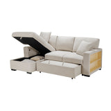 Pompano Beige Sectional with Left Chaise - Ornate Home