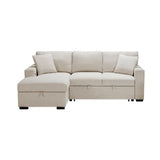 Pompano Beige Sectional with Left Chaise - Ornate Home