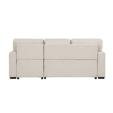 Pompano Beige Sectional with Right Chaise - Ornate Home