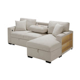 Pompano Beige Sectional with Right Chaise - Ornate Home