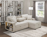 Pompano Beige Sectional with Right Chaise - Ornate Home