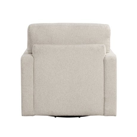 Pompano Beige Swivel Chair - Ornate Home