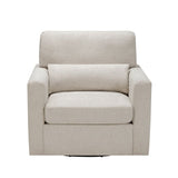 Pompano Beige Swivel Chair - Ornate Home