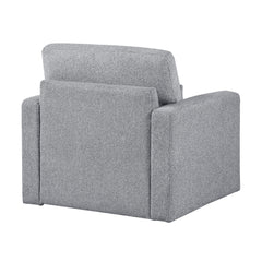 Pompano Gray Swivel Chair - Ornate Home
