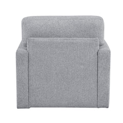 Pompano Gray Swivel Chair - Ornate Home