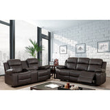 Pondera Dark Brown Recliner - Ornate Home