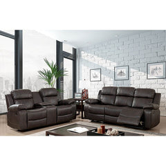 Pondera Dark Brown Recliner - Ornate Home