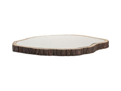 Ponderosa Brown Decorative Wall Mirror - Ornate Home
