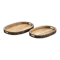 Ponderosa Brown Trays - Ornate Home