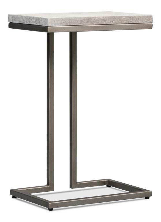 Ponie Grey End Table - Ornate Home