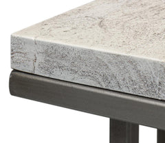 Ponie Grey End Table - Ornate Home