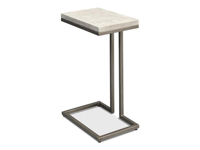 Ponie Grey End Table - Ornate Home
