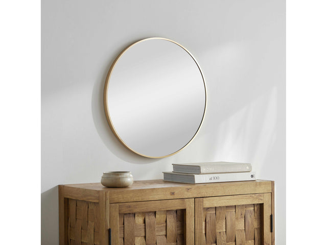 Pontalina Round Gold Mirror - Ornate Home