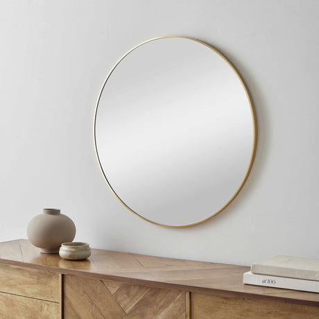 Pontalina Round Gold Mirror - Ornate Home