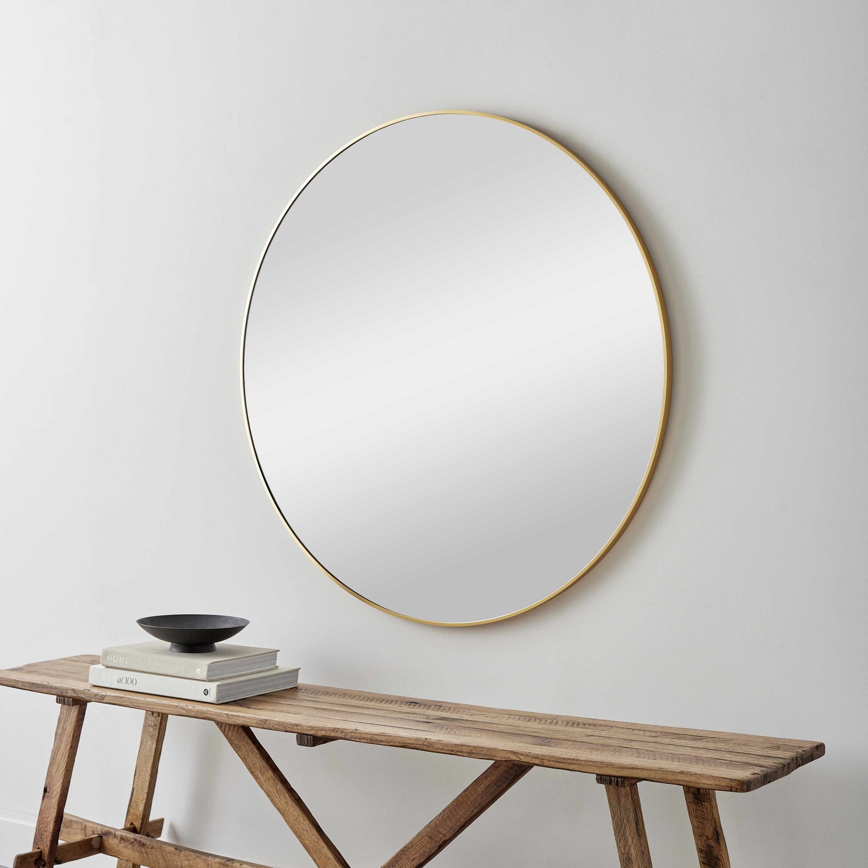 Pontalina Round Gold Mirror - Ornate Home