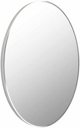Pontalina Round Silver Gray Mirror - Ornate Home