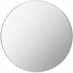 Pontalina Round Silver Gray Mirror - Ornate Home
