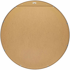 Pontalina Round Silver Gray Mirror - Ornate Home