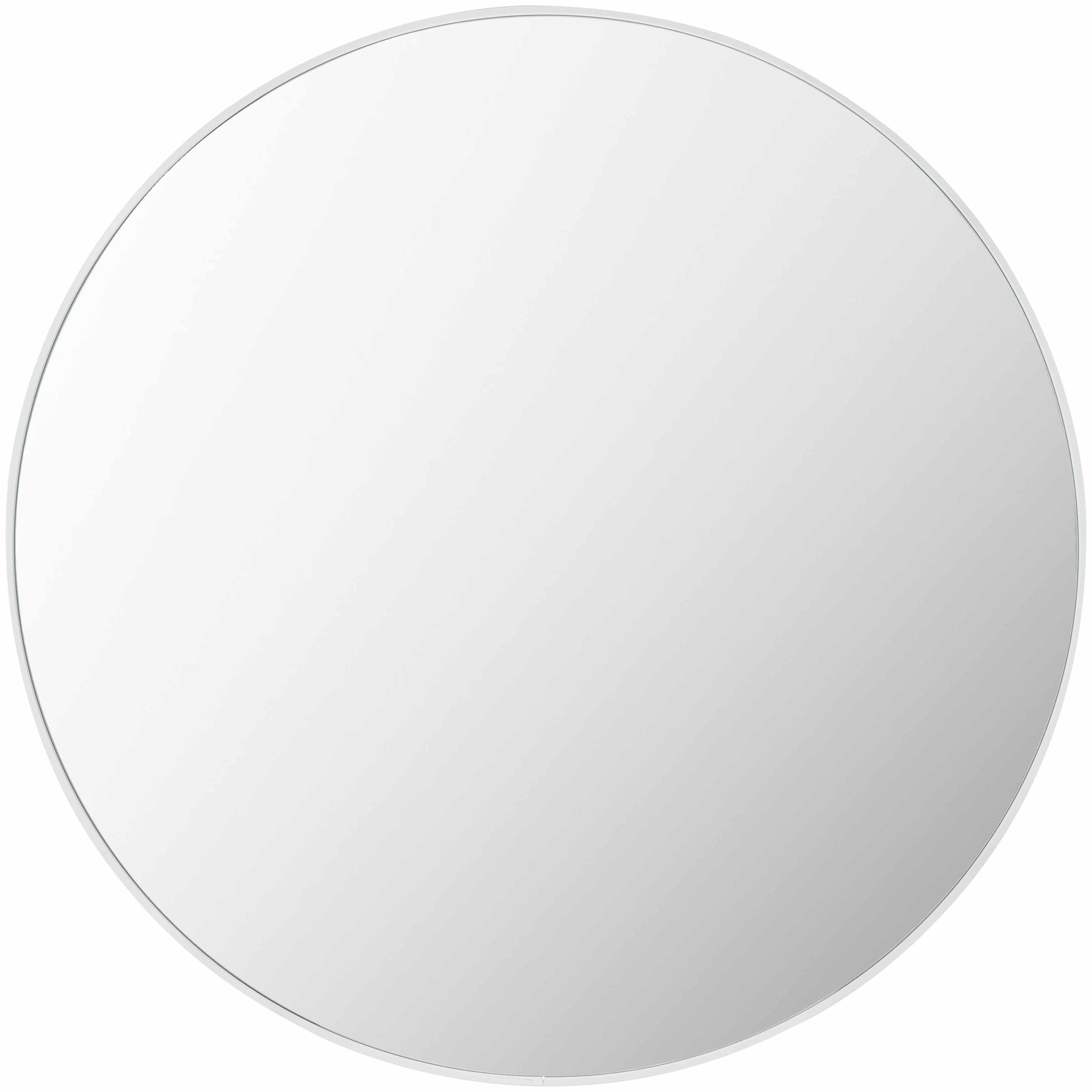 Pontalina Round White Mirror - Clearance - Ornate Home
