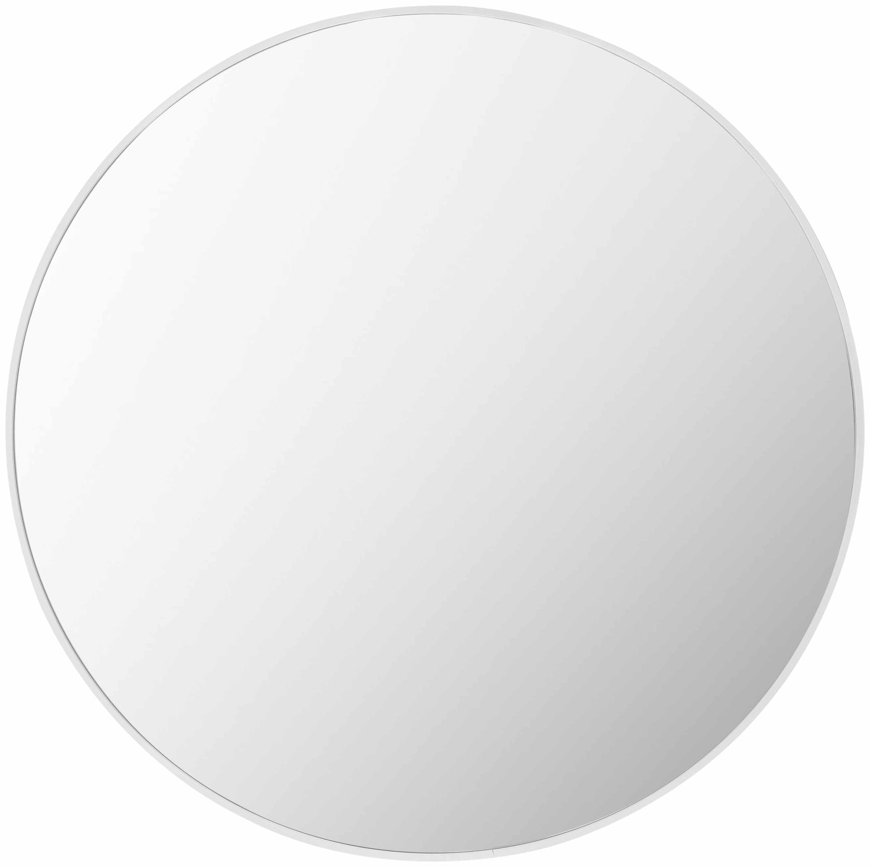 Pontalina Round White Mirror - Clearance - Ornate Home