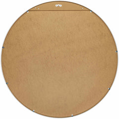 Pontalina Round White Mirror - Clearance - Ornate Home