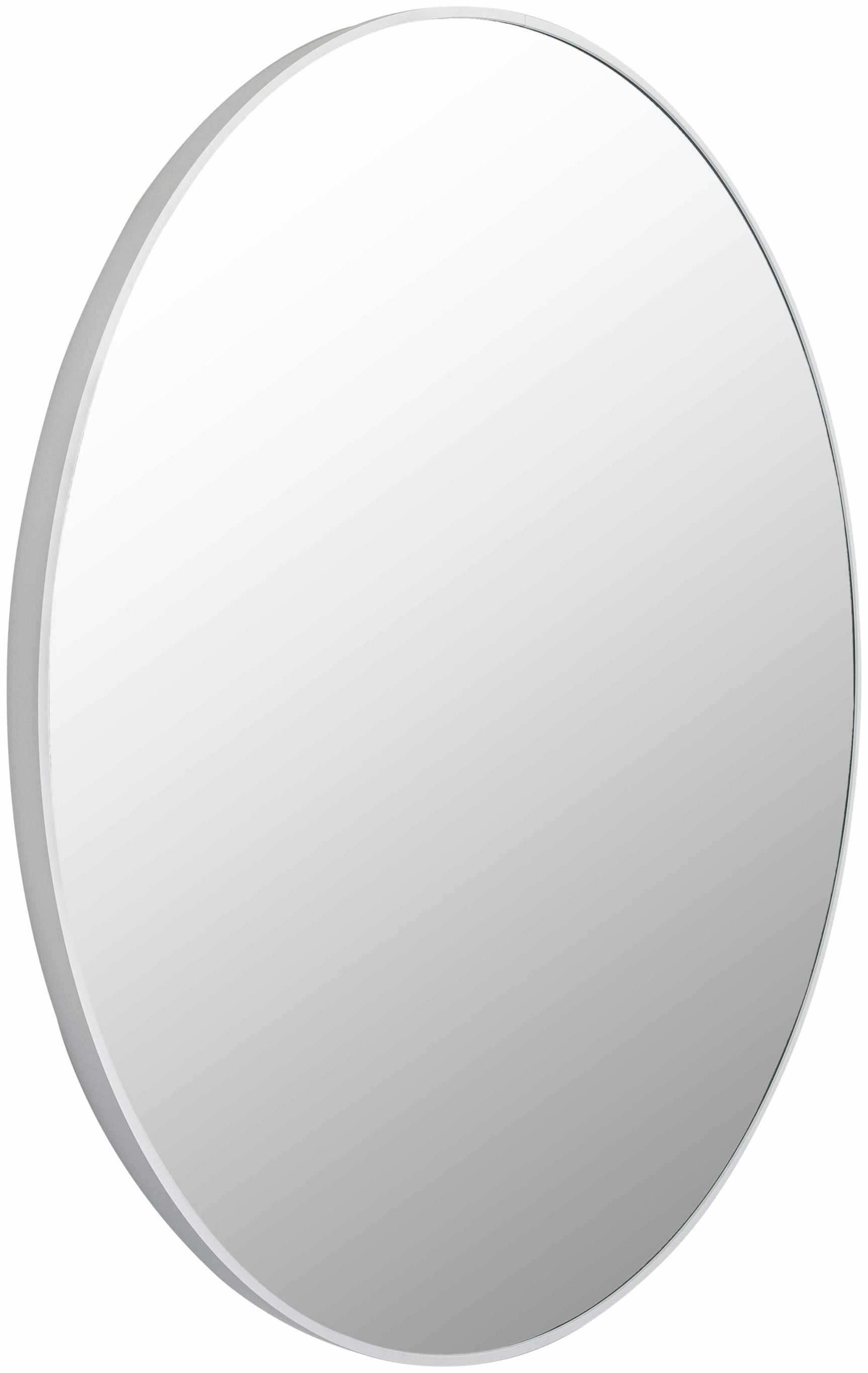 Pontalina Round White Mirror - Ornate Home