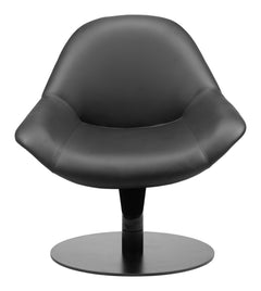 Poole Black Accent Chair - Ornate Home