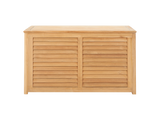 Poolside Teak Outdoor Storage Cushion Box - Ornate Home