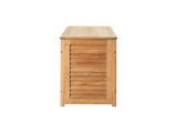 Poolside Teak Outdoor Storage Cushion Box - Ornate Home