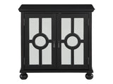 Poppy Antique Black Accent Chest - Ornate Home