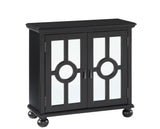 Poppy Antique Black Accent Chest - Ornate Home