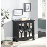 Poppy Antique Black Accent Chest - Ornate Home